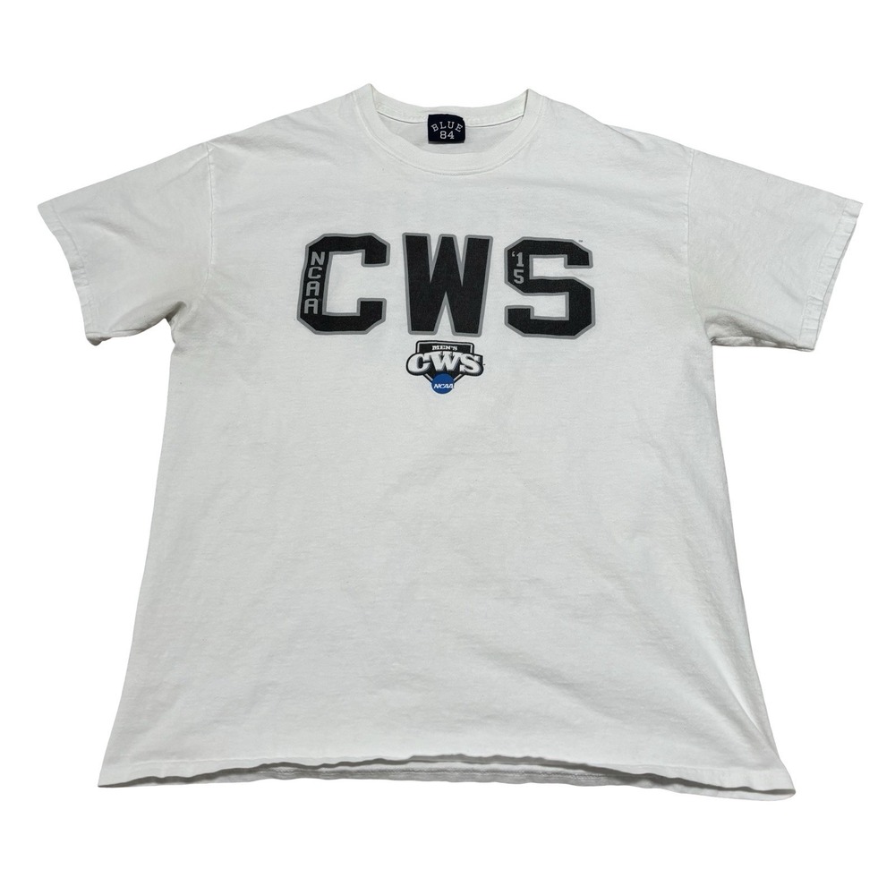 Blue 84 Men's 2015 College World Series Graphic T Shirt 20.5 x 27